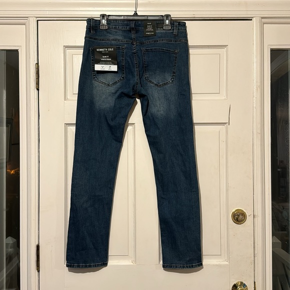 NWT Kenneth Cole Jeans 32x32 Slim Fit - Picture 3 of 7
